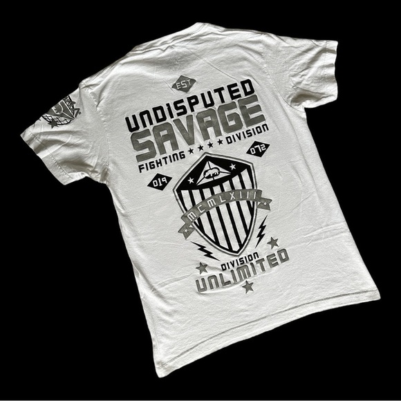 ECKO UNLTD MMA White Glory And Honor Tee Medium - Picture 2 of 9